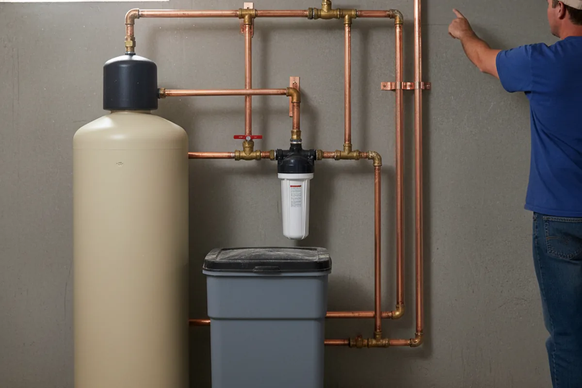 Whole-house water treatment system installed in Margarettsville